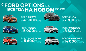 Специальные предложения Ford Credit