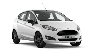 Fiesta White and Black